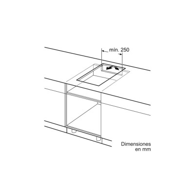 Balay 3EB930LQ hobs Negro Integrado Con placa de inducción 2 zona(s)