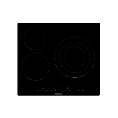 Hisense E6322C hobs Negro Integrado 59 cm Cerámico 3 zona(s)