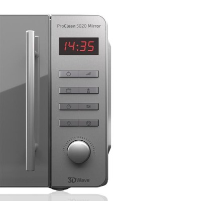 Cecotec 01532 microondas Plata Solo microondas Encimera 20 L 700 W