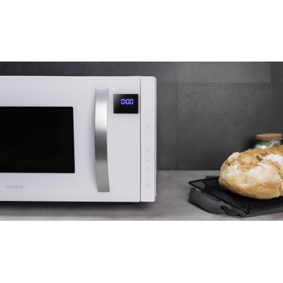 Cecotec GrandHeat 2300 Flatbed Touch Blanco Solo microondas Encimera 23 L 800 W