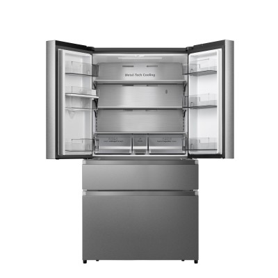 Hisense RF749N4SWSE nevera puerta lado a lado Independiente 579 L E Acero inoxidable