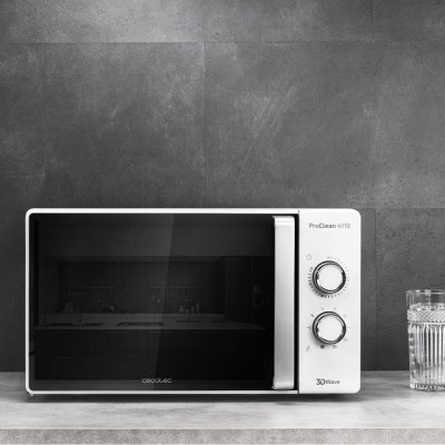Cecotec 01547 microondas Blanco Microondas con grill Encimera 23 L 700 W