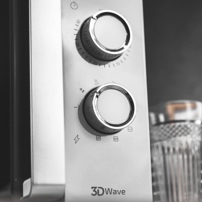 Cecotec 01547 microondas Blanco Microondas con grill Encimera 23 L 700 W