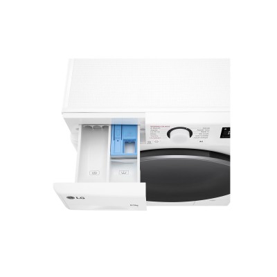 LG F2DR5S09A1W lavadora-secadora Independiente Carga frontal Blanco E