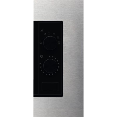 Electrolux KMSE173MMX Negro, Acero inoxidable Solo microondas Integrado 17 L 700 W