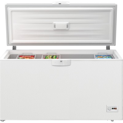 Beko HSM46740 Arcón congelador Independiente 451 L E Blanco