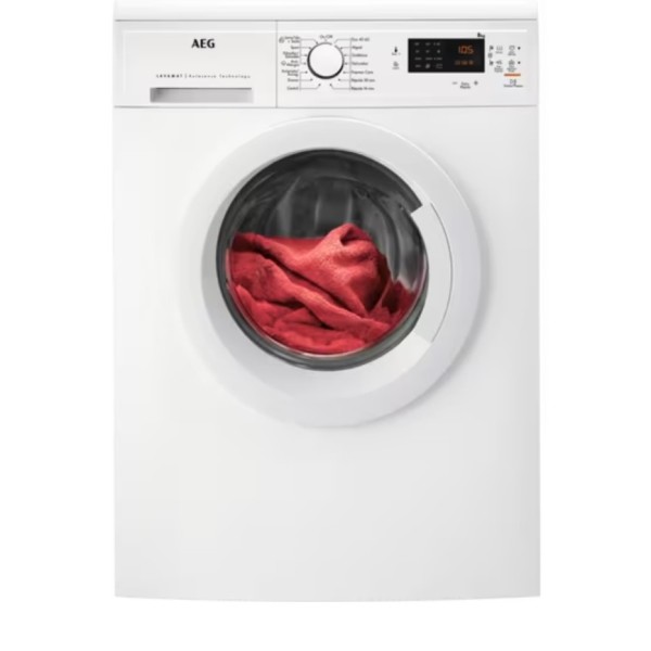 AEG LFA5I82WRE lavadora Carga frontal 8 kg 1200 RPM Blanco