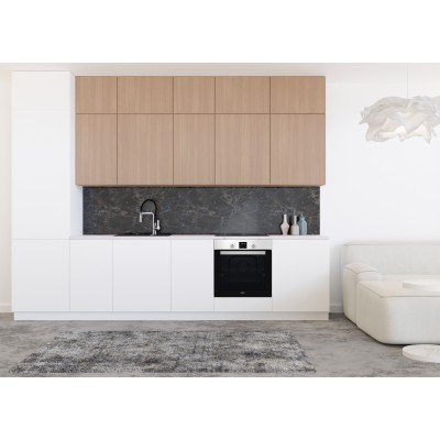 Edesa EOE-6040 X 80 L Negro, Acero inoxidable