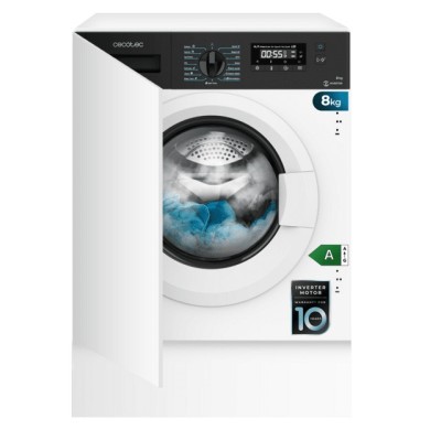 Cecotec 02723 lavadora Carga frontal 8 kg 1350 RPM Blanco
