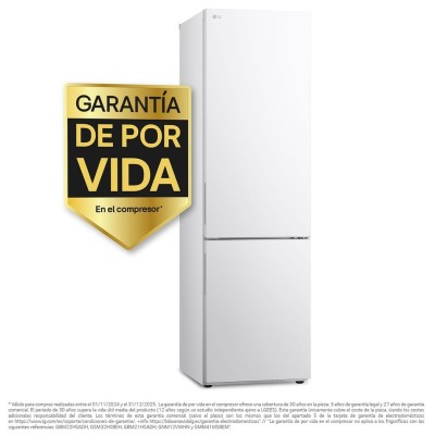 LG GBV22NCCSW nevera y congelador Independiente 387 L C Blanco