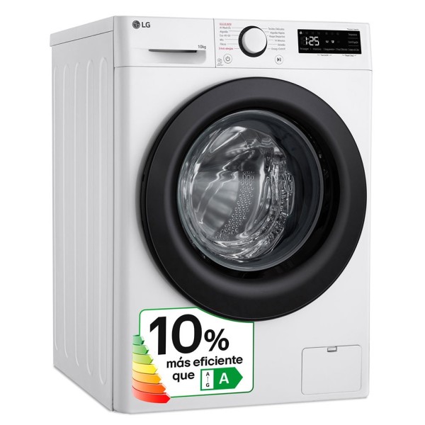 LG F4WR5010A6W lavadora Carga frontal 10 kg 1400 RPM Blanco