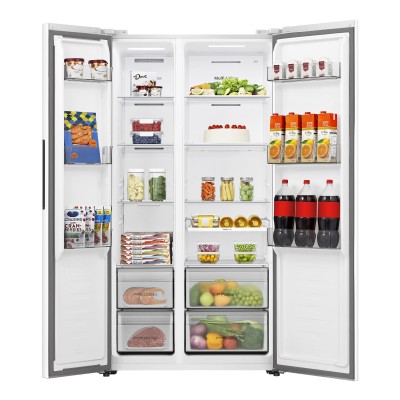 Hisense RS3P538NEWE nevera puerta lado a lado Integrado Independiente 534 L E Blanco