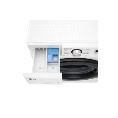 LG F4WR5011A6F lavadora Carga frontal 11 kg 1400 RPM Blanco