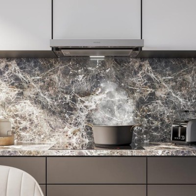 Cecotec Bolero Flux TLM 603500 Inox A Semintegrada (extraíble) Acero inoxidable 350 m³ h