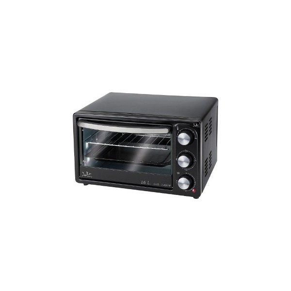 JATA HN916 horno tostador 16 L 1200 W Negro, Acero inoxidable Parrilla