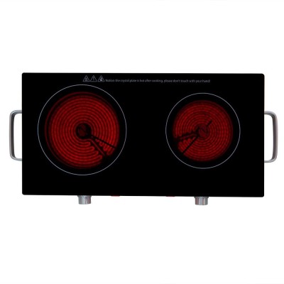 Orbegozo PCE 6000 Negro, Acero inoxidable Encimera Cerámico 2 zona(s)