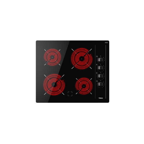 Teka TBC 64000 XFL Negro Integrado 60 cm Cerámico 4 zona(s)