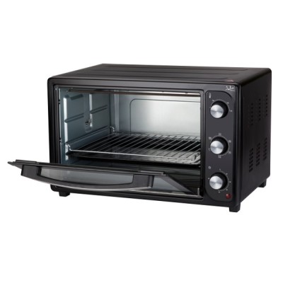 JATA HN945 horno 45 L Negro, Plata