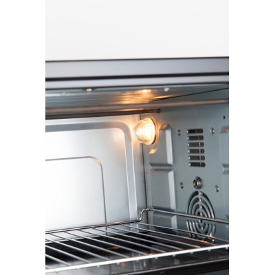 JATA HN945 horno 45 L Negro, Plata