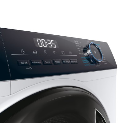 Haier I-Pro Series 3 HWD100-BP14939 lavadora-secadora Independiente Carga frontal Blanco D