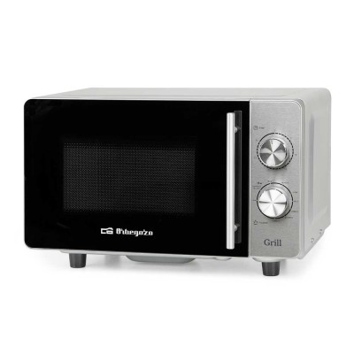 Orbegozo MIG 2047 CE microondas Acero inoxidable Microondas con grill Encimera 20 L 1150 W