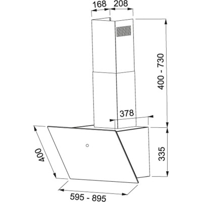 Mepamsa Cuadro 60 De pared Blanco 580 m³ h