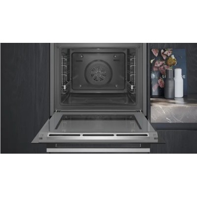 Siemens HR574AER0 horno de vapor Medio Negro Giratorio