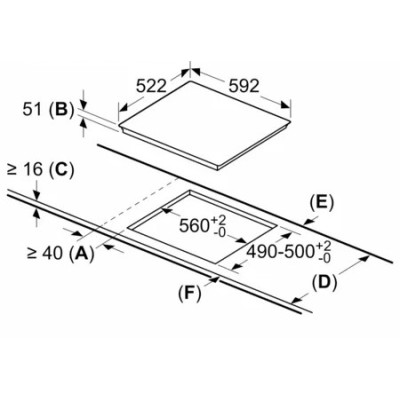 Bosch Serie 4 PUC611BB5E hobs Negro Integrado 60 cm Con placa de inducción 3 zona(s)