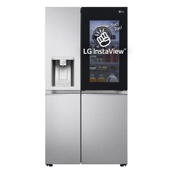 LG InstaView GSXV90MBAE nevera puerta lado a lado Independiente 635 L E Acero inoxidable