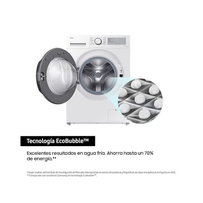 Samsung WW80CGC04DTH lavadora Carga frontal 8 kg 1400 RPM Blanco