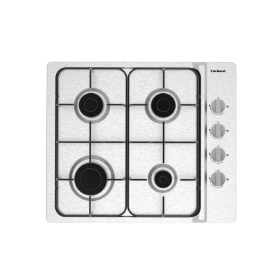 Corbero CPGS423X hobs Acero inoxidable Integrado 60 cm Encimera de gas 4 zona(s)