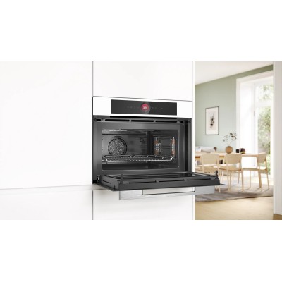 Bosch Serie 8 CMG7241W1 horno 45 L 900 W Blanco