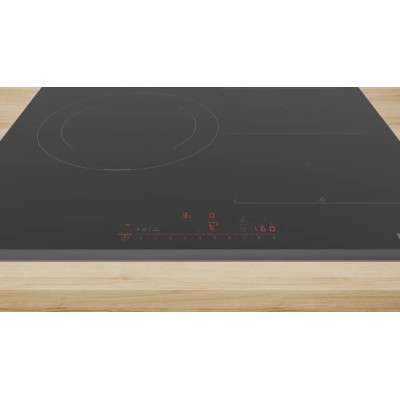 Bosch Serie 6 PVJ631HC1E hobs Negro Integrado 59.2 cm Con placa de inducción 3 zona(s)