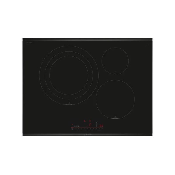 Bosch Serie 6 PID775HC1E hobs Negro Integrado 71 cm Con placa de inducción 3 zona(s)