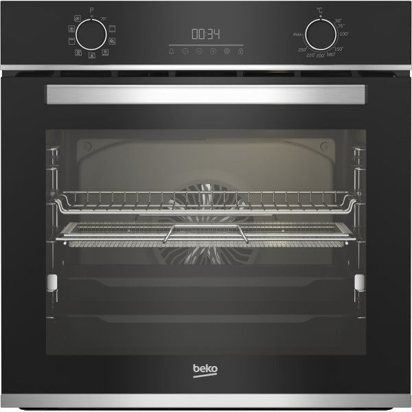 Beko BBIMA13300XS horno 72 L Negro, Acero inoxidable