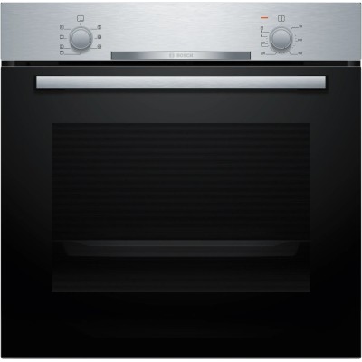 Bosch Serie 2 HBA510BR3 horno 71 L 3400 W Negro, Acero inoxidable