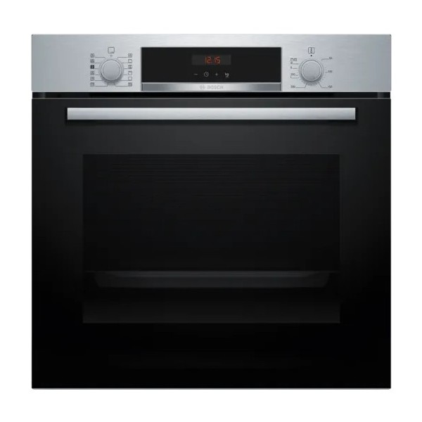 Bosch Serie 4 HQA574ES3 horno 71 L 3600 W Negro, Plata