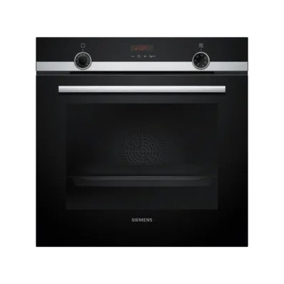 Siemens iQ300 HB574AER3 horno 71 L Negro, Acero inoxidable