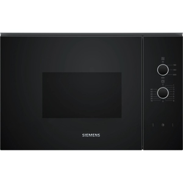 Siemens iQ300 BF520LMA1 microondas Negro Solo microondas Integrado 20 L 800 W