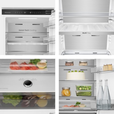 Hisense RB3B280SAWE nevera y congelador Integrado 284 L E Blanco