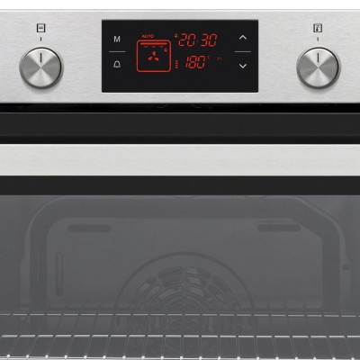Aspes AHM10800DCX horno 78 L 3100 W Negro, Acero inoxidable
