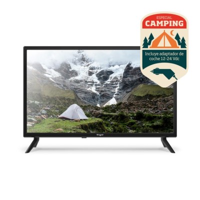 Engel LE2462CA Televisor 61 cm (24") HD Negro 180 cd   m²