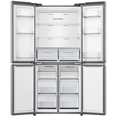 Hisense RQ5P470SEIE nevera puerta lado a lado Independiente 499 L E Acero inoxidable