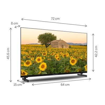 Thomson 32HA2S13C Televisor 81,3 cm (32") HD Smart TV Wifi Negro