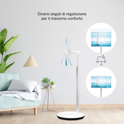 Thomson 32HA4M44 monitor o TV portátil Blanco 81,3 cm (32") 1366 x 768 Pixeles