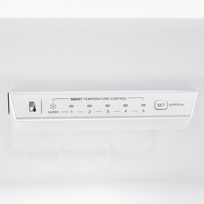 Aspes AC2602ENFX nevera y congelador Independiente 326 L E Acero inoxidable