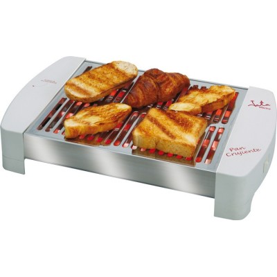 JATA TT589 plancha eléctrica Independiente 550 W Acero inoxidable, Blanco