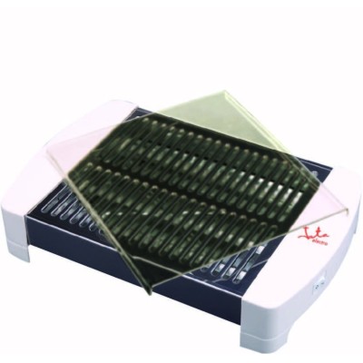 JATA TT589 plancha eléctrica Independiente 550 W Acero inoxidable, Blanco