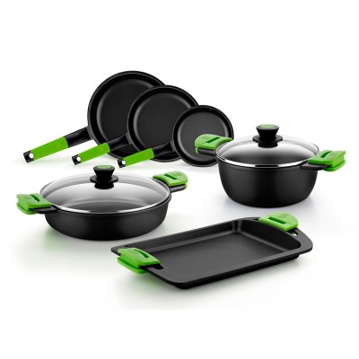 BRA A400320 bandeja de horno 3 L Alrededor Aluminio Cazuela para hornear