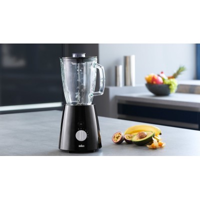 Braun JB 3060 0,5 L Batidora de vaso 800 W Negro, Plata